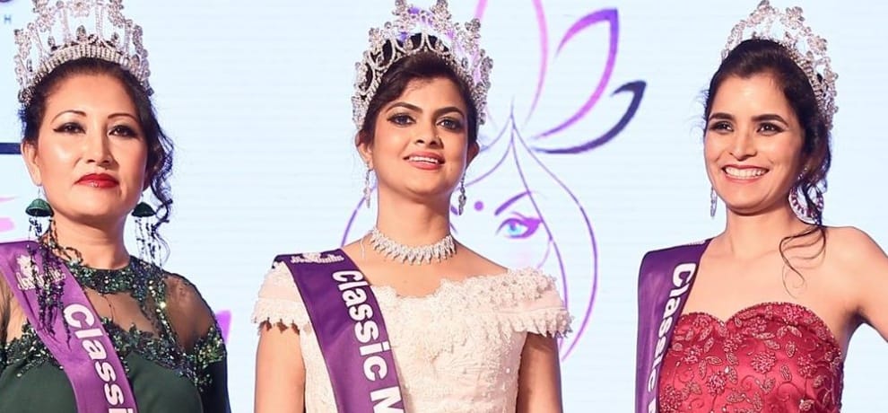 kalpna won mrs India classic beauty pageant