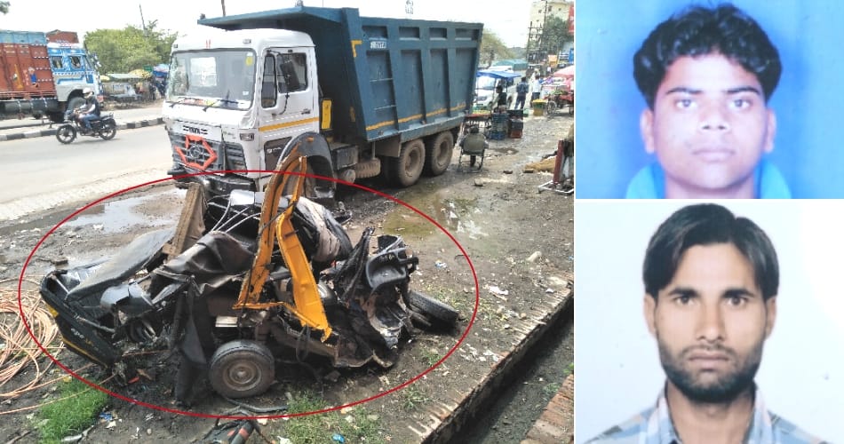 Big accident on Pinjaur Nalagarh highway, 2 death
