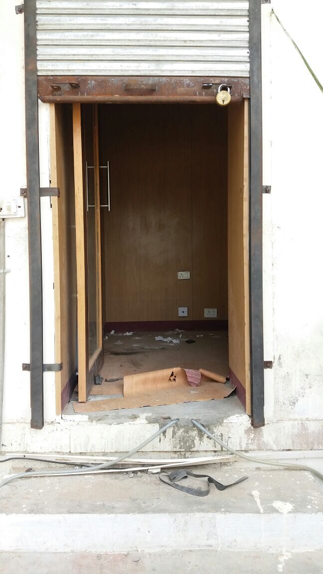thieves exterminate atm machine from bank in barmer 