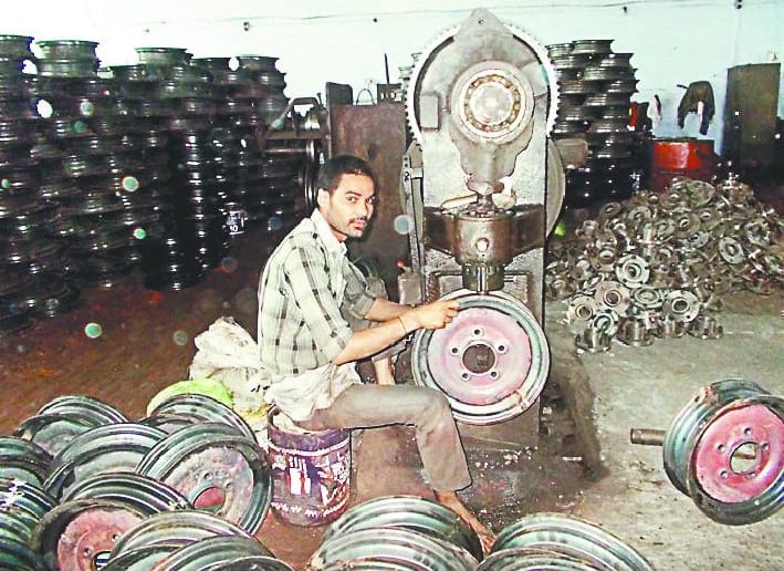Rim axle industry started four days later