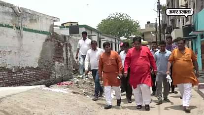 Bjp mla SUNIL SHARMA SCHOOL INSPECTION