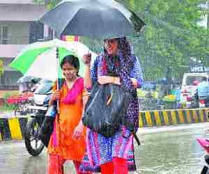Good rainfall in city