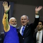 modi and benjamin netanyahu in israel