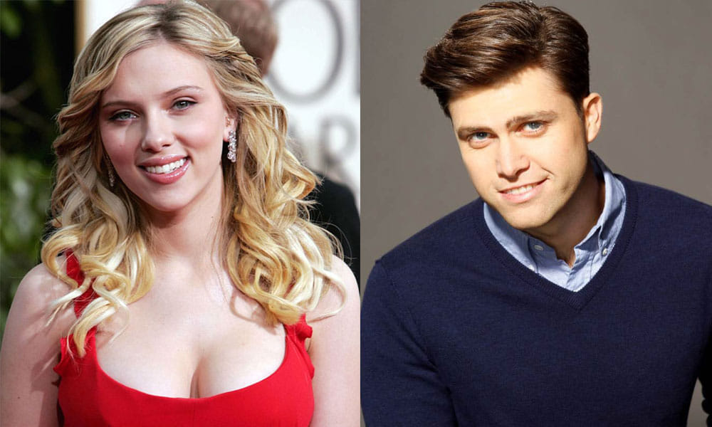 Scarlett Johansson Is Dating 'Weekend Update' Anchor Colin Jost