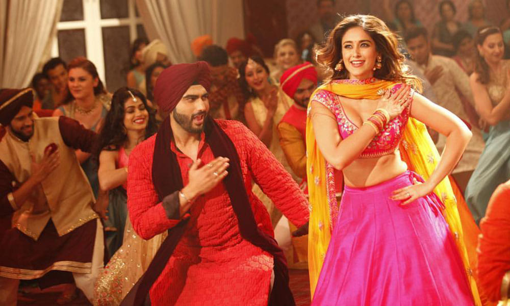 arjun and anil kapoor mubarakan the goggle song release