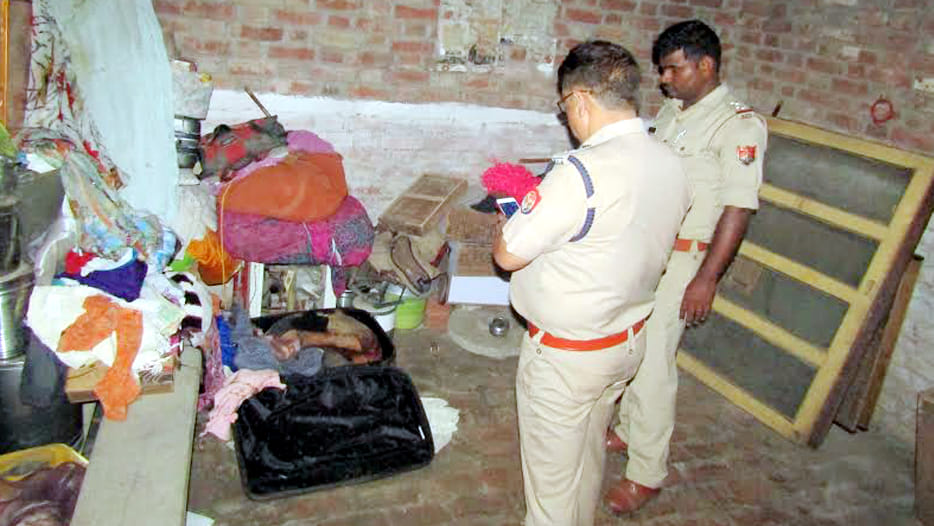 child dead body found in briefcase