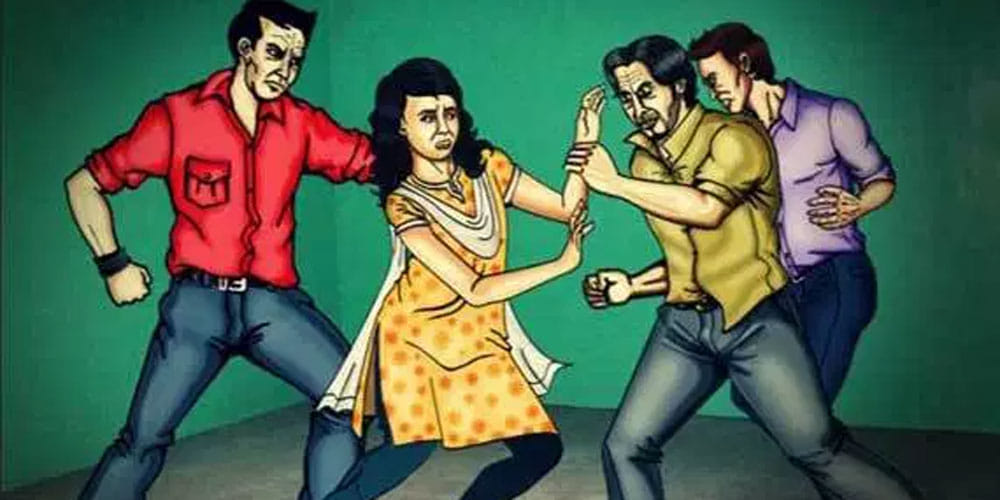foreigner student molested in muradabad mall 