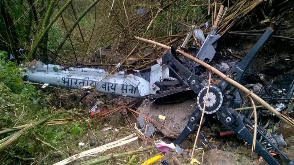 Debris of IAF chopper spotted in Arunachal Pradesh