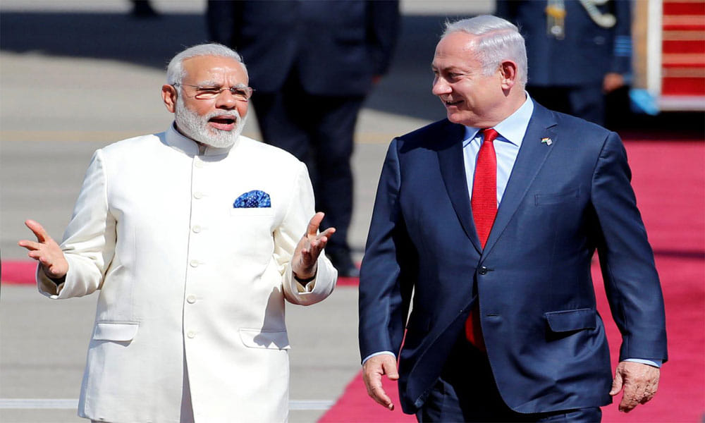 israel prime minister benjamin netanyahu mentioned ramanujan name during pm narendra modi visi 