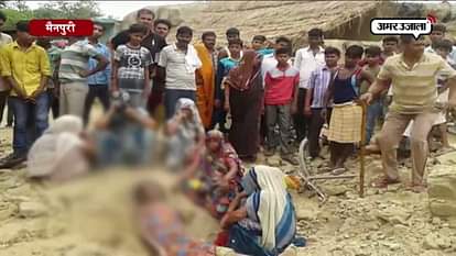 House roof collapsed, two died in mainpuri 