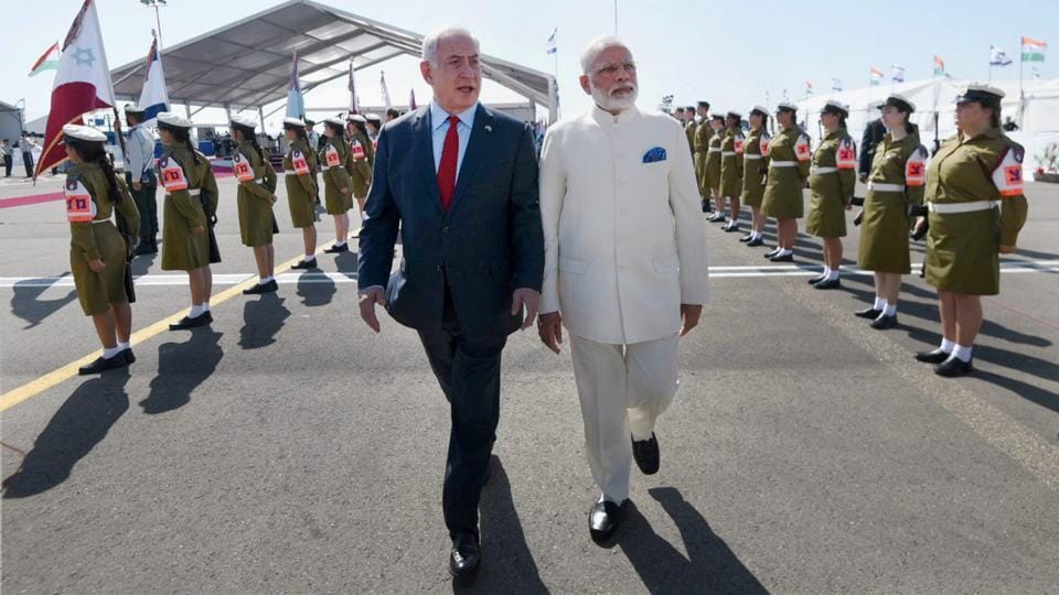 Ten Photos of PM Narendra Modi's historical Israel visit