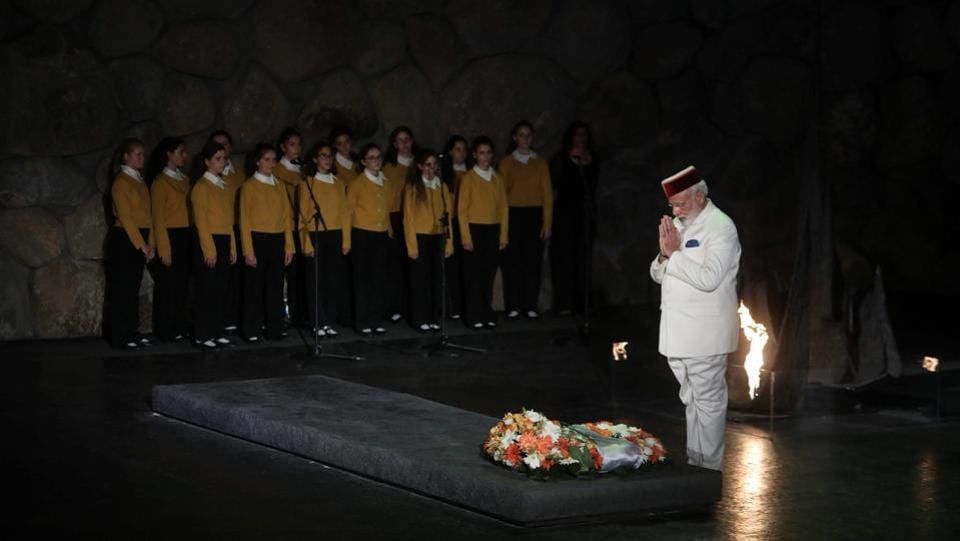 Ten Photos of PM Narendra Modi's historical Israel visit