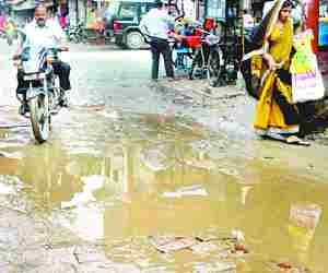 Rain brings relief from heat but trouble also