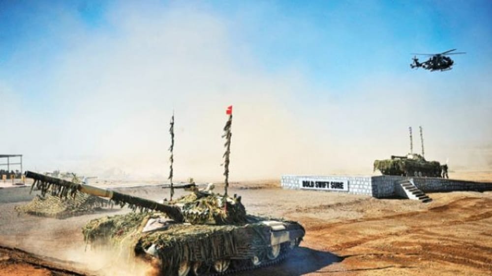 Chinese army demonstrates battle-readiness with armoured drill in Tibet, due to doklam issue  