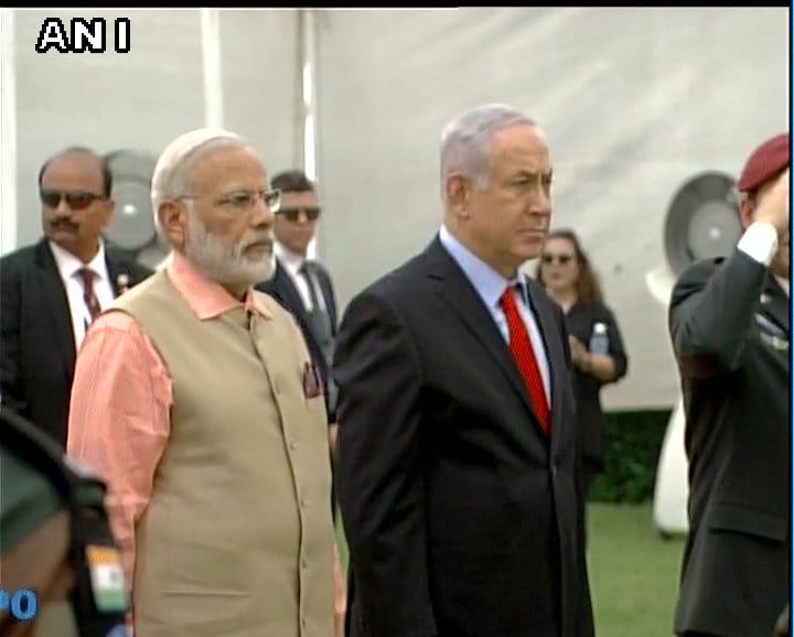 PM Modi pays tribute at cemetery for Indian soldiers of WWI in Haifa, see photos