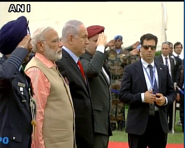 PM Modi pays tribute at cemetery for Indian soldiers of WWI in Haifa, see photos
