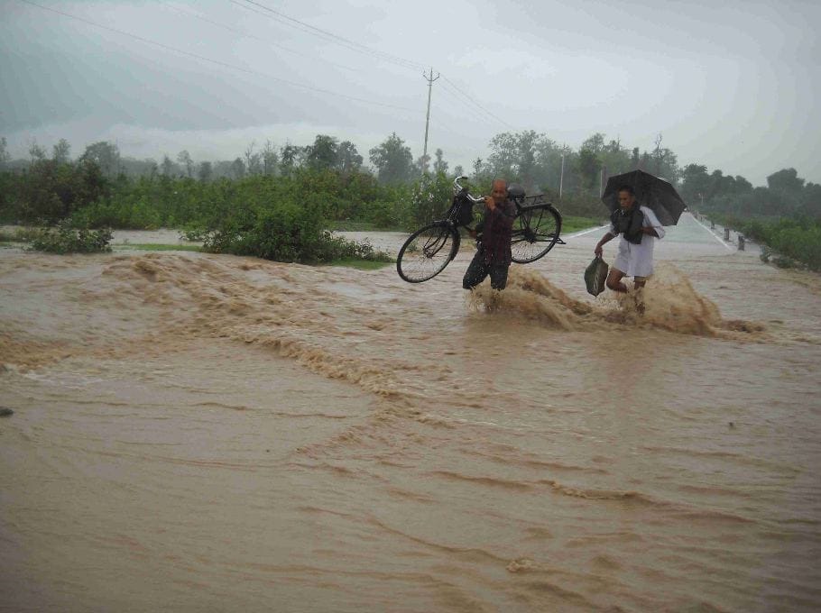 Red alert in pithoragarh due to heavy rain