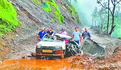 Red alert in pithoragarh due to heavy rain