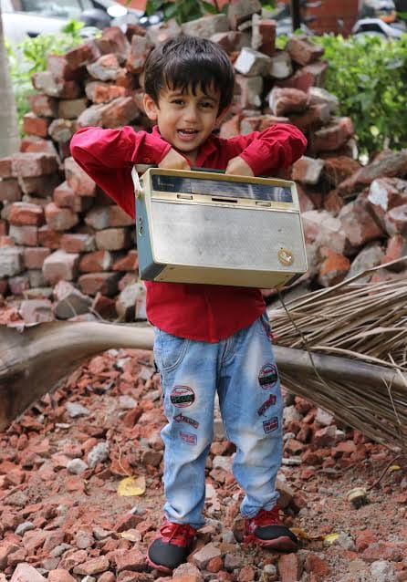 Cast of 'The Slum Stars' in chandigarh