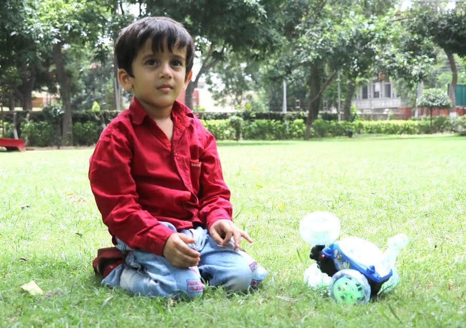 Cast of 'The Slum Stars' in chandigarh