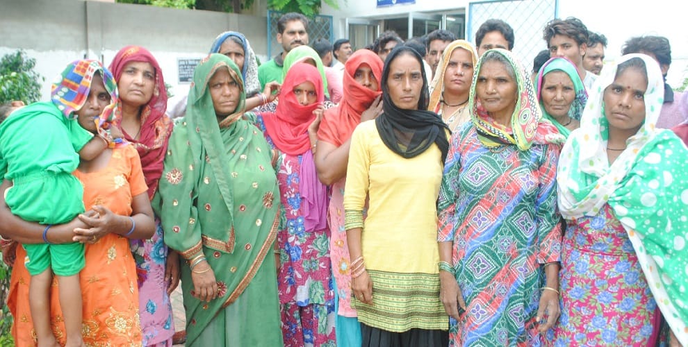 The Dalits were beaten and beaten, the victims side encroached on the SSP