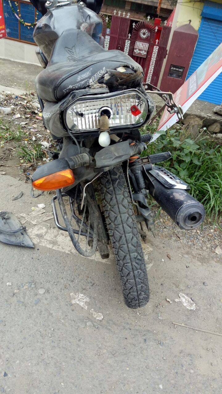 truck crushed a man in dehradun