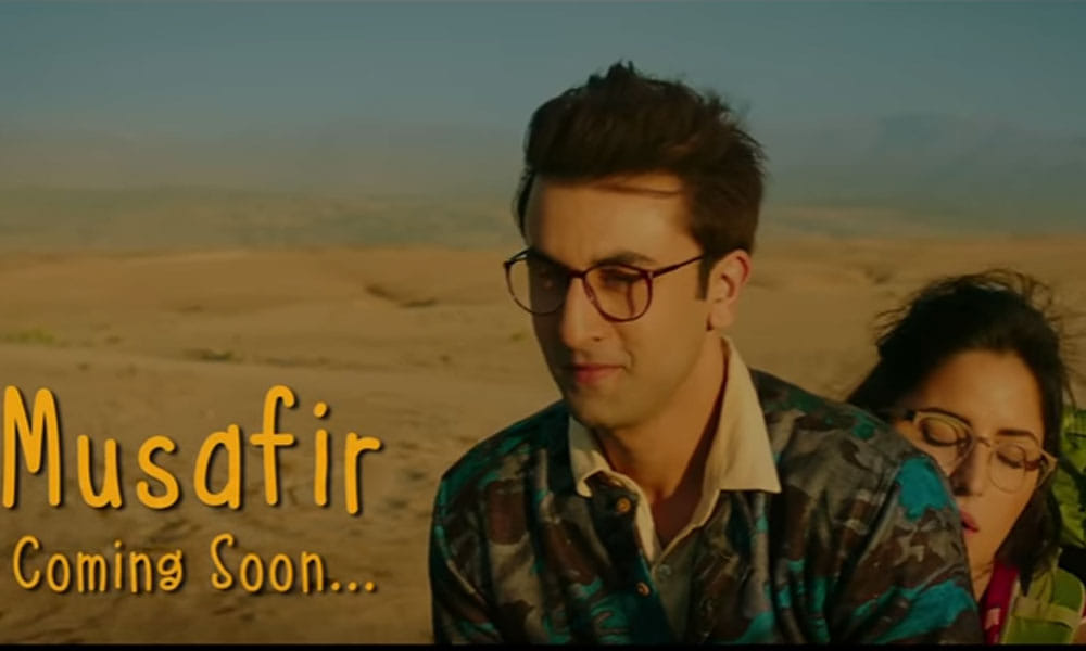 ranbir kapoor and katrina kaif starrer jagga jasoos song musafir teaser