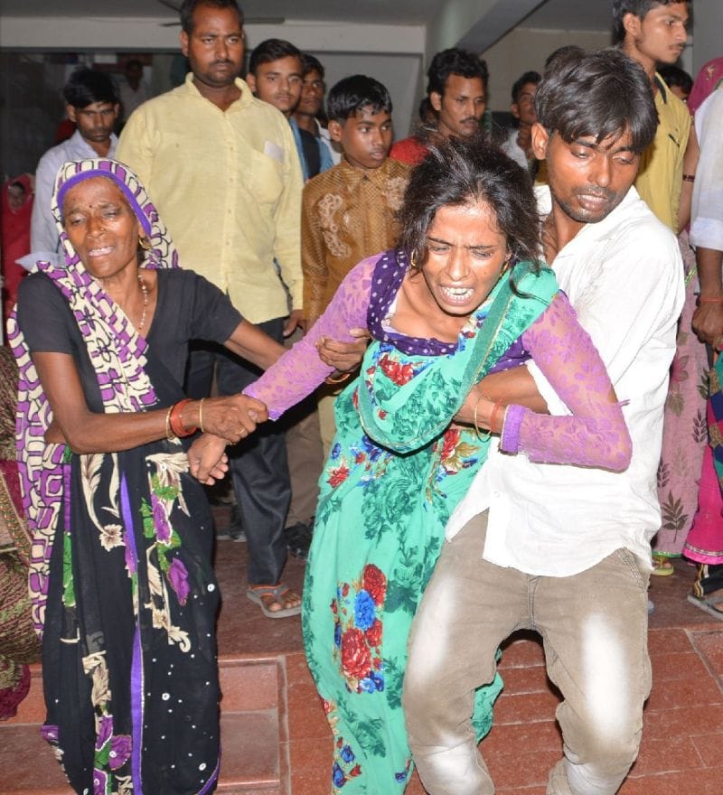 बालक की मौत के बाद ट्रामा सेंटर में विवाद