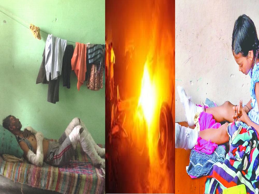 boy died in cylinder blast due to cigaret