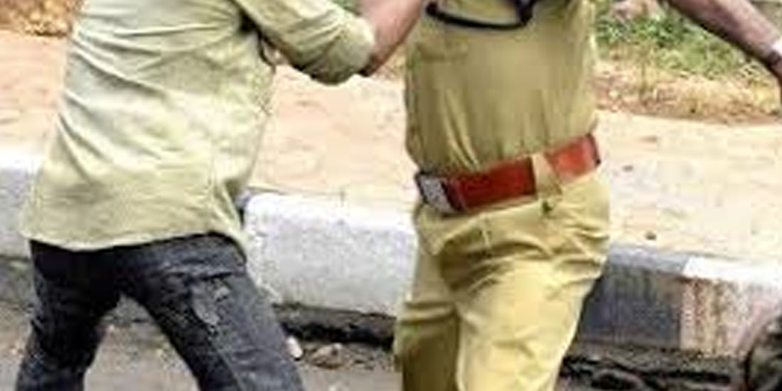 policeman beaten by fearless family 