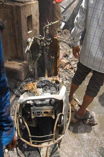 accident in bikaner, 5 person dead