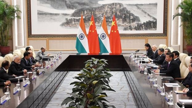  India can calm the growing tension from China?