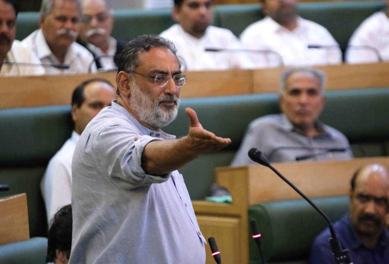 Finance Minister Haseeb Drabu dropped from the state cabinet of j&k