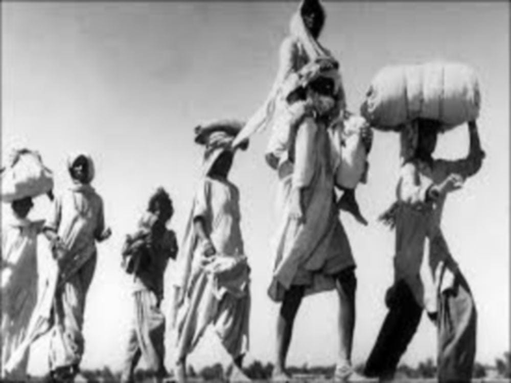 Refugee Manjit Bedi told story of compensation during Indo Pak Partition