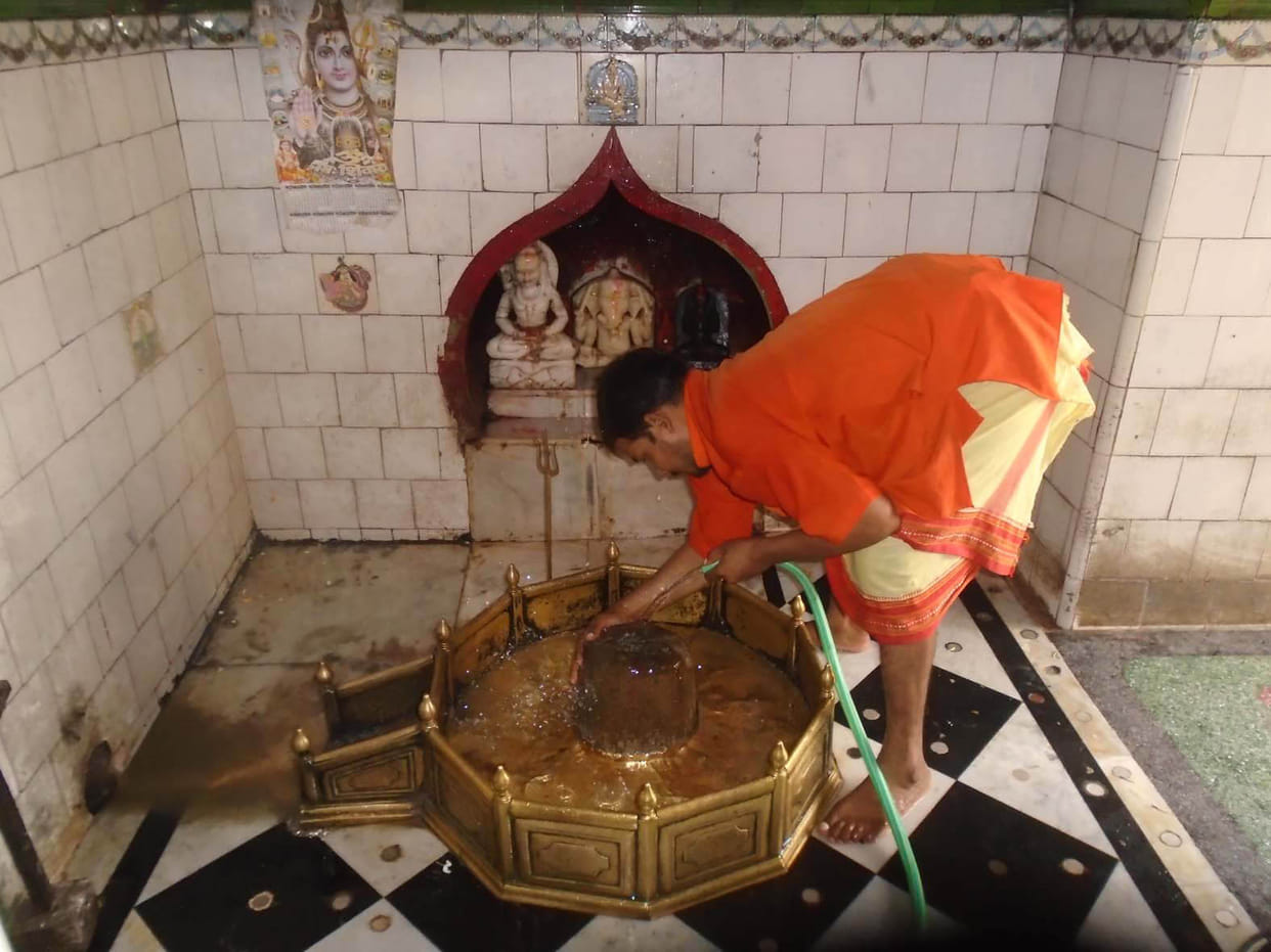 Temples built for Shiva's Jalabhishek