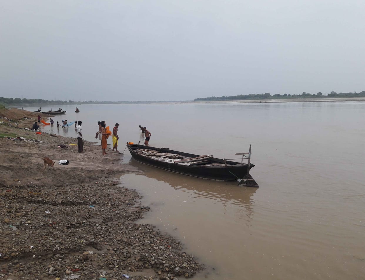 गंगा के जलस्तर में भारी बढ़ोतरी