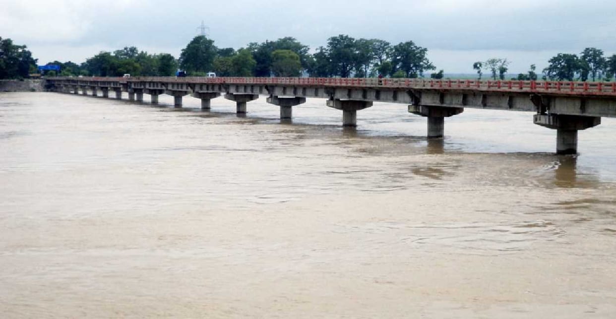 Water level of the river Sharada