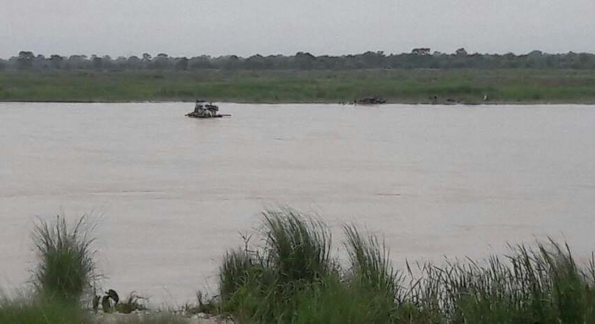 Sharda's water level increases as illegal occupation begins on forest land