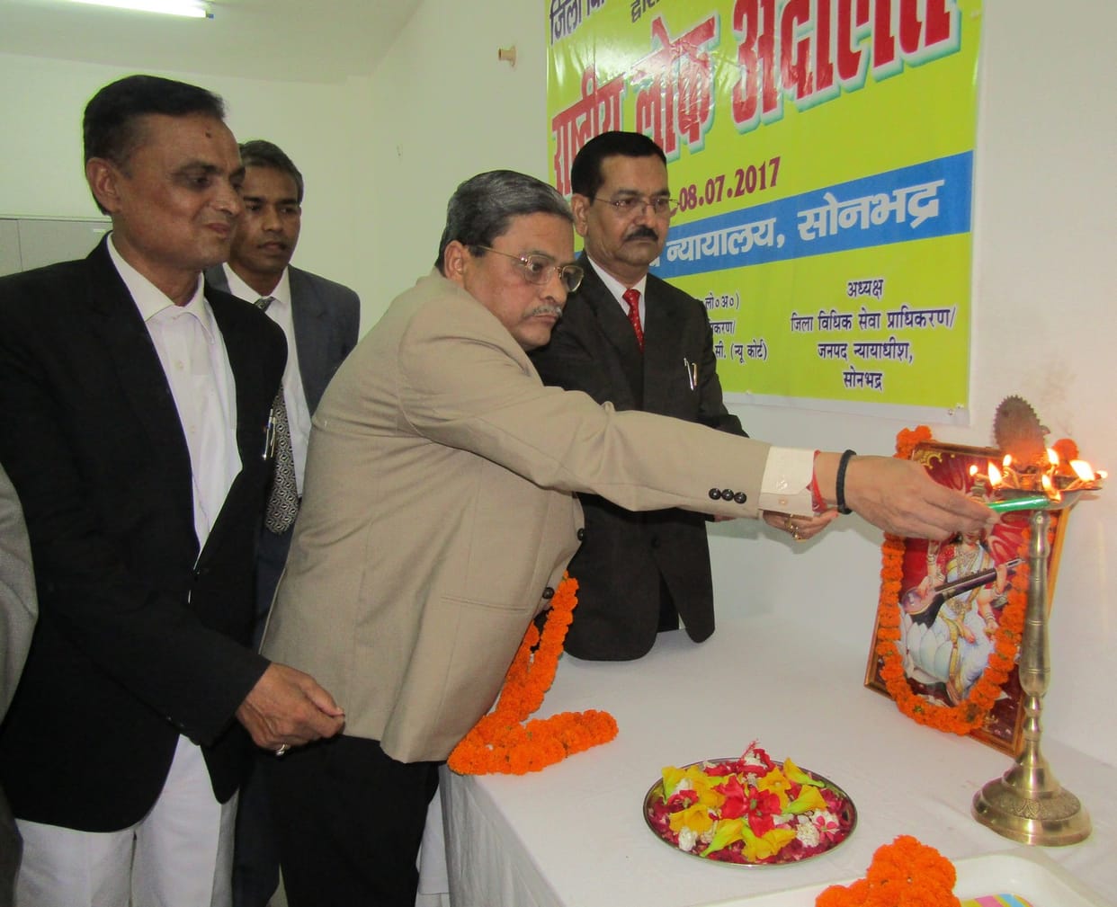 Lok Adalat is the way to solve pending cases.