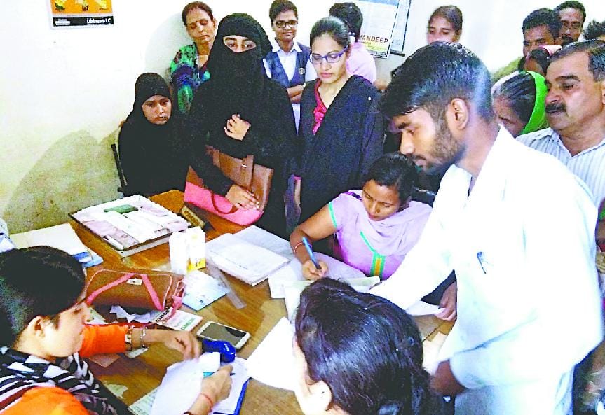 CHC with the help of female doctor