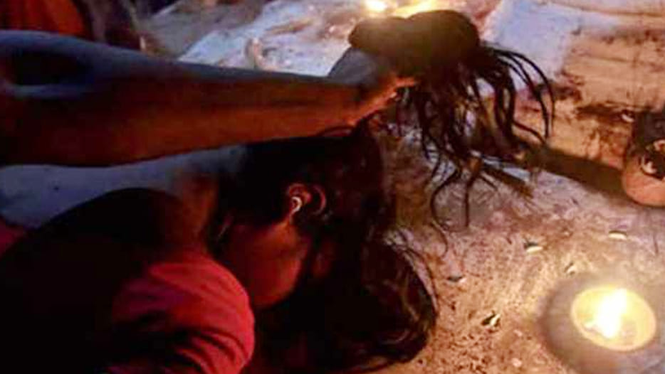 dead body out from grave for magic