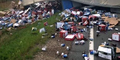lady constable dead in raod accident sitting in liquor loaded dcm 