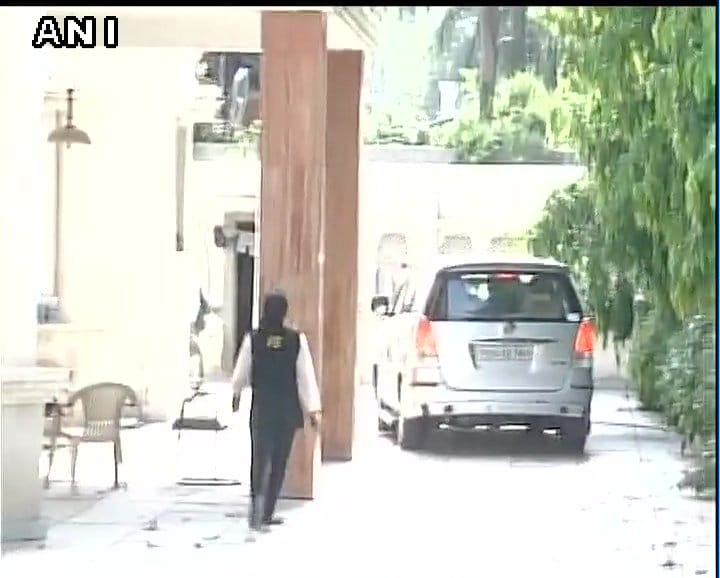 misa bharti farm house raided by ed