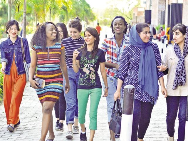 punjab university chandigarh changed foreign students enrollment rules