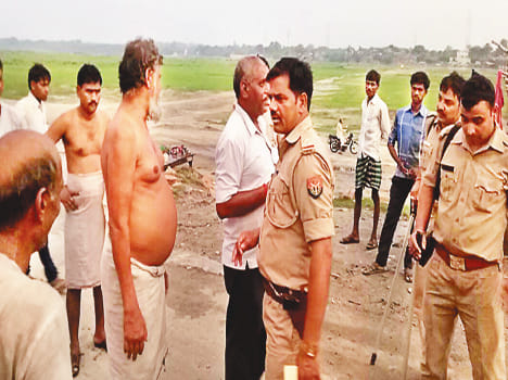 Encroachment removed from Panchal Ghat Bandha
