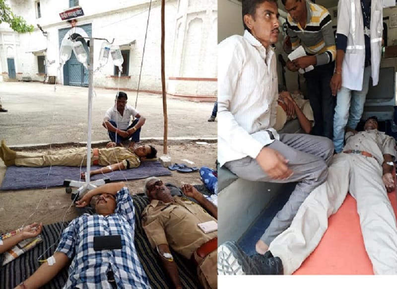 On the third day of the hunger strike of jail gaurd