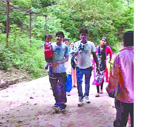 Removed the debris of Siddhoda and opened the way to the main temple