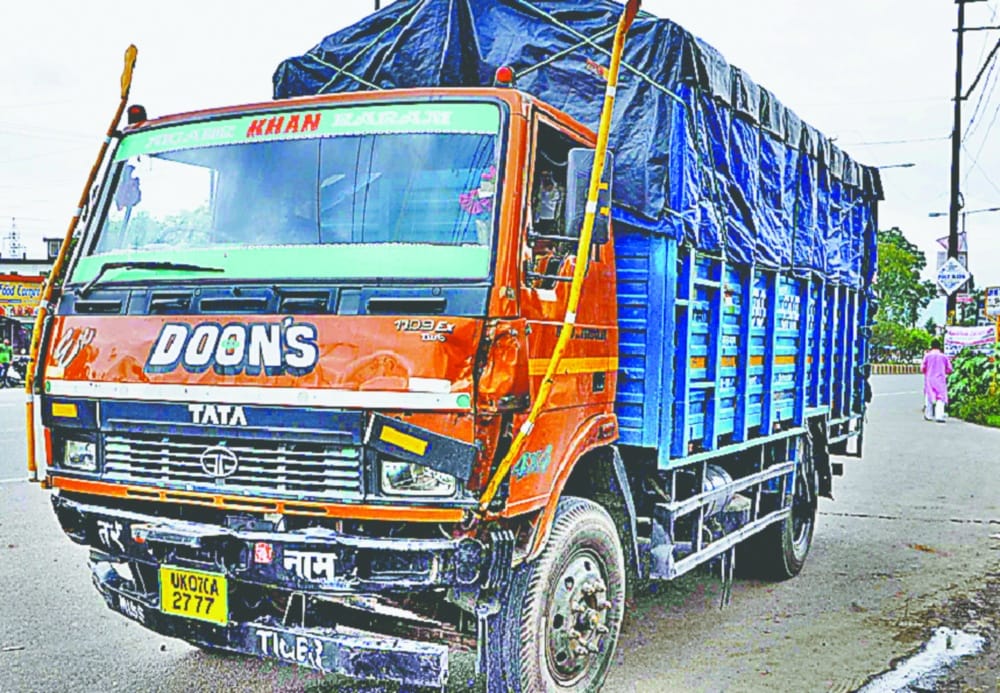 truck killed a police constable in dehradun 