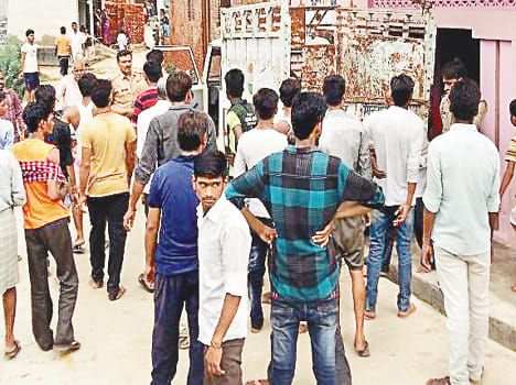 one injured in fyring in plot dispute