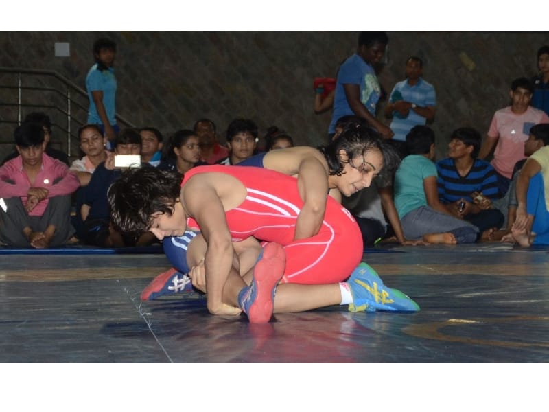 team election for world wrestling in Lucknow.
